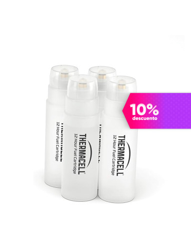 THERMACELL CARTUCHO BUTANO ANTIMOSQUITOS 4 UN  (caja de 12 un)