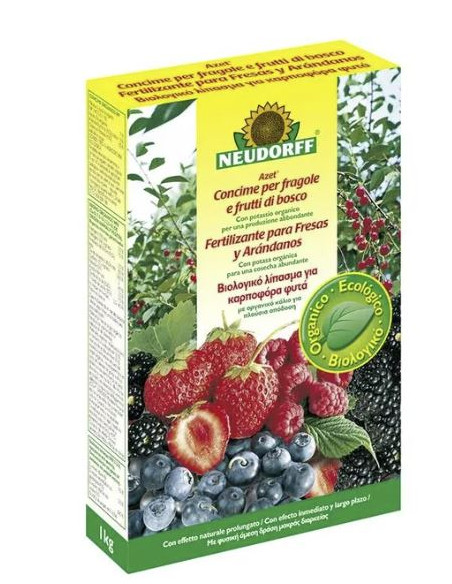 FERTILIZANTE FRESAS Y ARANDANOS 1 KG. (caja 8 unidades)