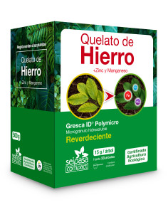 QUELATO DE HIERRO GRESCA 500 GR (caja 12 un)