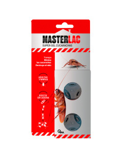 MASTERLAC GEL TRAMPA CUCARACHAS  2 UN (caja 12 unidades)