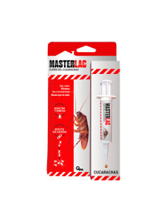 MASTERLAC SUPER GEL CUCARACHAS JERINGA 10 GR. (caja 12 un)