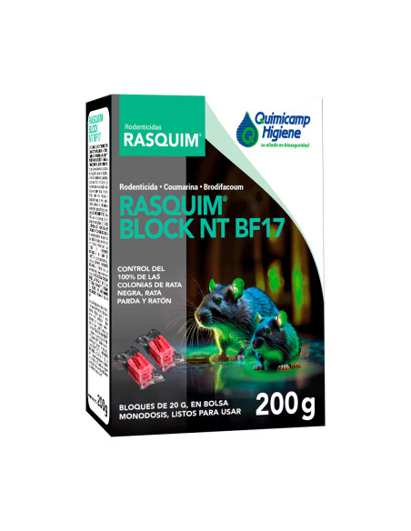 RASQUIM RATICIDA BLOCK NT BF17