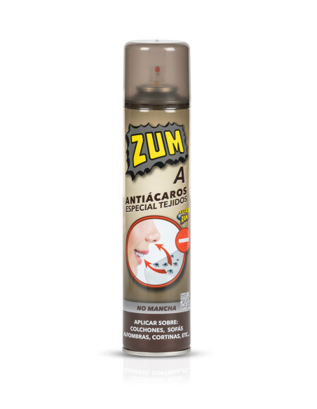 ZUM ANTIACAROS ESPECIAL TEJIDOS 300 ML (caja de 12 un)