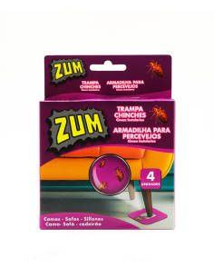 ZUM TRAMPA CHINCHES 4 UN (caja de 12 un)