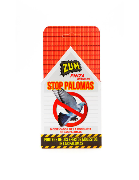 ZUM STOP PALOMAS PINZA GRANULOS 20 G (caja de 6 un)