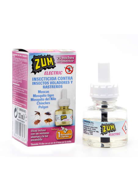 ZUM ELECTRIC INSECTICIDA RECAMBIO 33 ML (caja de 24 un)