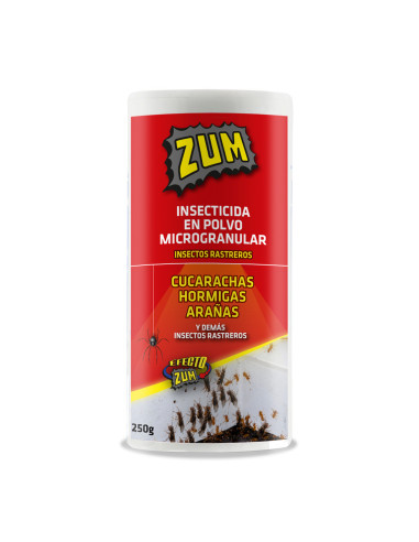 ZUM INSECTICIDA EN POLVO  250 GR (caja 24 un)